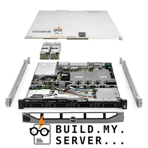 Dell PowerEdge R430 Server 2.50Ghz 24-Core 192GB RAM 4x 3TB SAS 2x New 1TB SSD - Picture 1 of 5