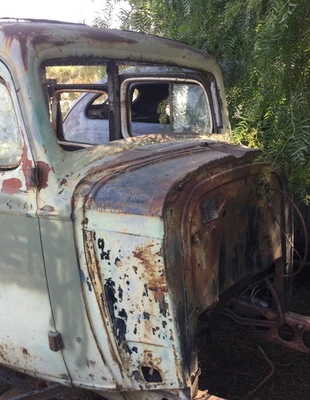Buick Serie 40 1935 Cupé Sección Capucha Coche Sedán Original Foto 1 de 4