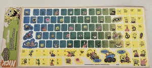 Adesivi computer vintage SPONGEBOB SQUAREPANTS TASTIERA 2004 SANDYLION NUOVO - Foto 1 di 2
