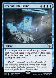 Reenact the Crime Murders at Karlov Manor NM MTG Non-Foil - Picture 1 of 1