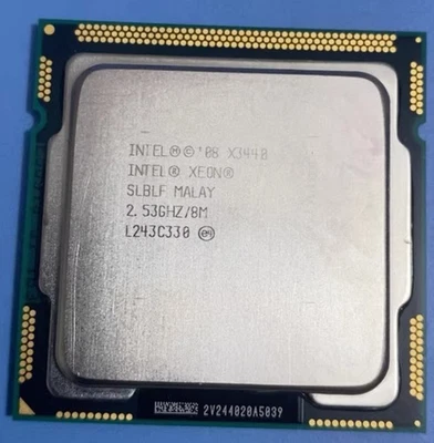 Intel Xeon X3440 LGA1156 CPU Processor 2.53GHz 8M Socket 1156 Quad-Core SLBLF - Image 1 of 2