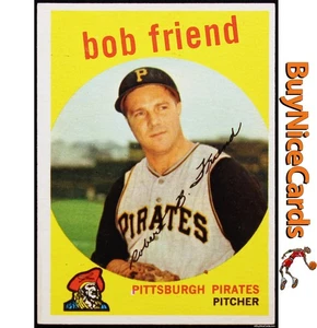 1959 Bob Friend Topps #460 - Bild 1 von 3
