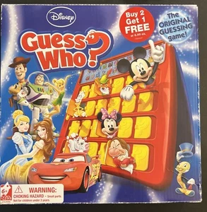 Hasbro Disney Guess Who? Game 2014 The Original Guessing Game Cardinal Games - Picture 1 of 6