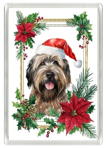 SOMBRERO NAVIDAD BREZO PERRO NOVEDAD NEVERA IMÁN GRAN REGALO - Imagen 1 de 1