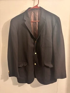 Vintage 1940s-50s Cason Pirie Scott Men’s Store Wool Amalgamated Blazer 42R* - Bild 1 von 13