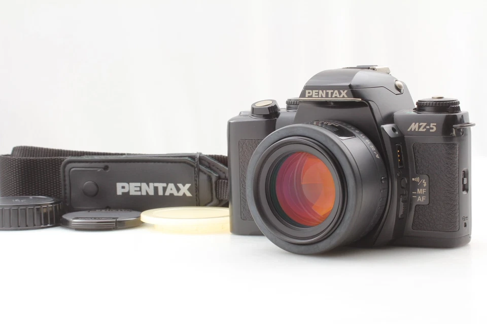 Tested [MINT+++] PENTAX MZ-5 SLR 35mm Film Camera FA 50mm F1.4 Lens From JAPAN - Image 1 of 4