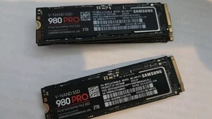 Samsung 980 Pro 2TB NVMe PCIe 4.0 Gen4 M.2 SSD - Afbeelding 1 van 3