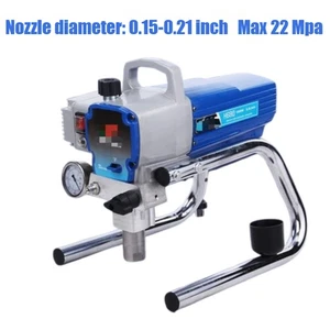 1500W Professional High Pressure Airless Wall Paint Spray Gun Sprayer Machine - Picture 1 of 8