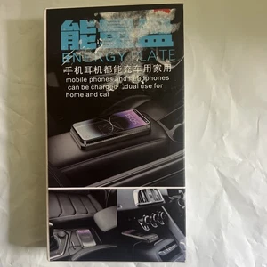 Caricabatteria Wireless Cellulare e Cuffie Doppio Uso per Casa e Auto - Foto 1 di 8