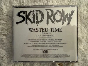 SKID ROW WASTED TIME RADIO PROMO CD 2-TRACK - Foto 1 di 2