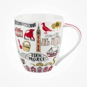 James Sadler Fine China Large Size Crush Mug Churchill China - Sights of Britain - Picture 1 of 1
