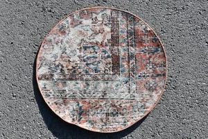 Cool Rug, 1.9x1.9 ft Small Rug, Turkish Rug, Vintage Rugs, Moroccan Rugs - Picture 1 of 6