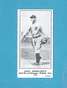 1915 M101-5 The Sporting News reimpresión #125 George Moriarty (Medias Blancas de Chicago) - Imagen 1 de 1