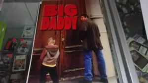 Póster de película firmado por Adam Sandler Big Daddy 11x17 JSA - Imagen 1 de 1
