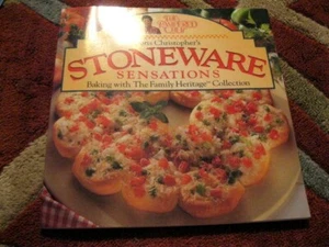 VINTAGE STONEWARE SENSATIONS - PAMPERED CHEF - BAKING WITH FAMILY HERITAGE COLL - Imagen 1 de 1