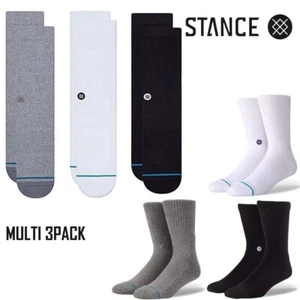 STANCE kids socks 3pack size Youth M (11-2) - Picture 1 of 1