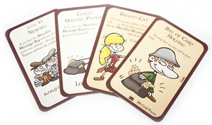 Munchkin: 4 x very rare Munchkin Card / Gamecards from Messenger Bag - engl. - Bild 1 von 3