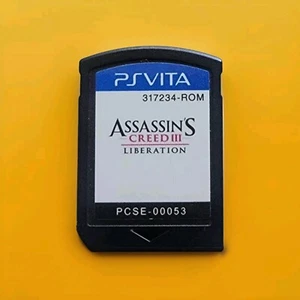 Assassins Creed 3 Liberation Sony Playstation Vita Game Only Tested/Funcionando - Picture 1 of 3