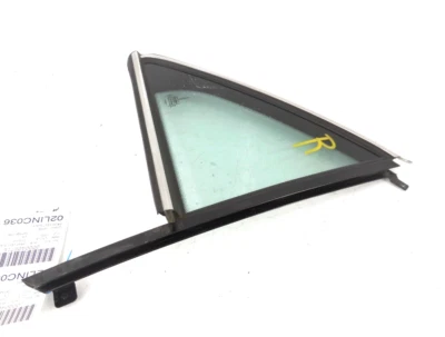 2000-2002 Lincoln LS Rear Door Window Vent Glass Passenger Right OEM Foto 1 de 3