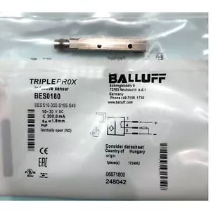 BALLUFF BES 516-300-S166-S49(BES0180)Inductive Standard Sensors PNP New ✦KD - Picture 1 of 4