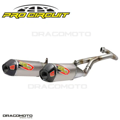 HONDA CRF 450 RX Supermoto 2018 escape completo PRO CIRCUITO T-6 Euro 0111745H2 - Imagem 1 de 3