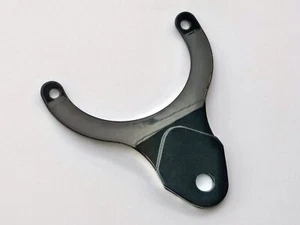 Lucas Type 703349 Altette Vintage Horn Angled Black Mounting Bracket 1 Holes - Picture 1 of 2