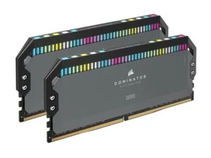 Corsair Dominator Platinum RGB 64GB (2x32GB) DDR5 UDIMM 5600Mhz C40 1.25V Black - Picture 1 of 1