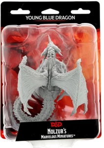 D&D Young Blue Dragon - Nolzur's Marvelous Miniatures Wizkids W15 - New & Sealed - Picture 1 of 1