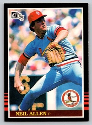 1985 Donruss - #205 Neil Allen - Image 1 of 2