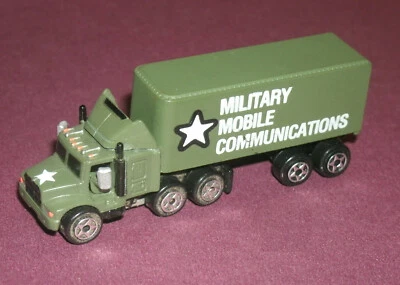 1/150 Scale Army Mobile Communications Tractor Trailer Truck 2.5" Micro Machines - Image 1 of 4
