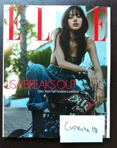 ELLE USA MAGAZINE September 2024 LISA BLANKPINK Cover Fall Fashion NEW w/LABEL - Picture 1 of 1