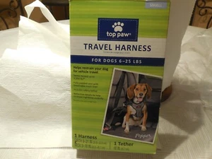 Top Paw Travel Harness For Small Dogs 6-25 Lbs Harness/ Teather NEW - Picture 1 of 8