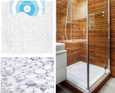 Circul 53 x 53 cm Transparent Duscheinlage Duschwanne Dusche Anti Rutsch Matte  - Bild 1 von 4