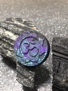 OM Orgonite || 5G Radiation || Orgone Gift || Sacred Geometry || RESIN orgon - Picture 1 of 5