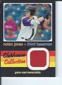 Nolan Jones 2020 Topps Heritage Minors Clubhouse Collection  - Picture 1 of 1
