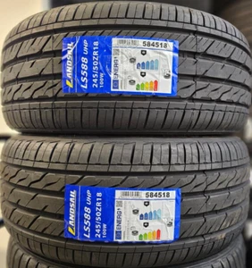 2X NEUMÁTICOS LANDSAIL LS588 245/50 ZR18 100W UHP A/W SUV/COCHE 245 50 18 C+B - Imagen 1 de 4