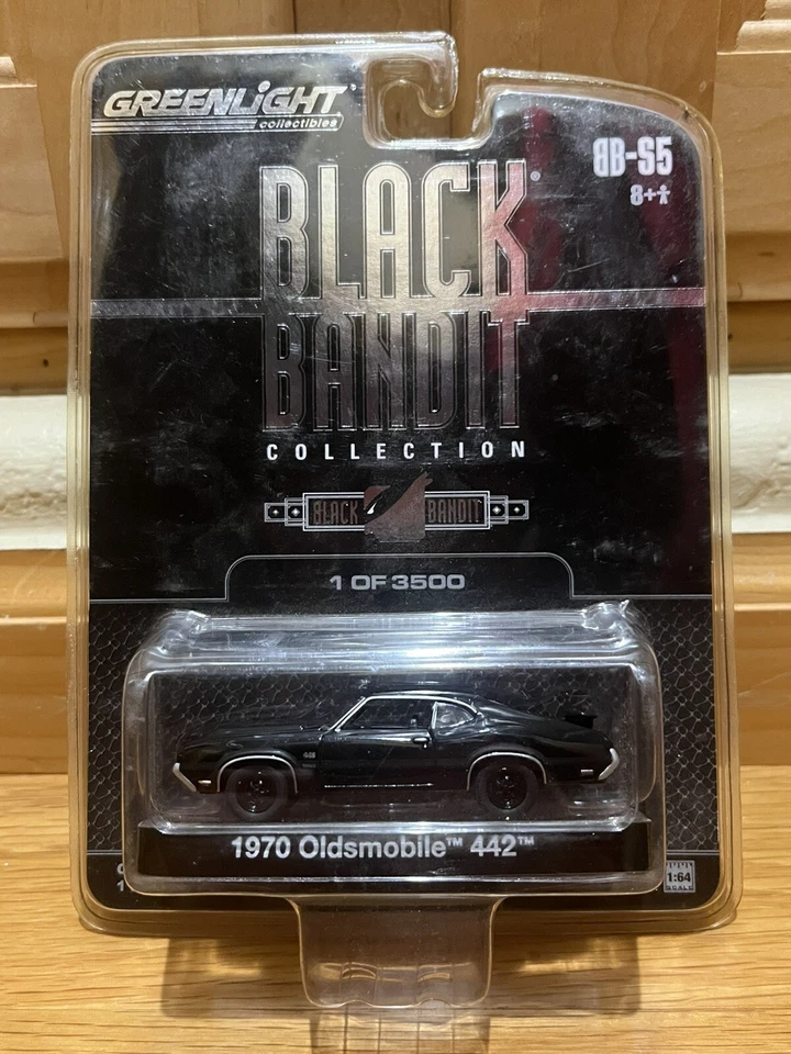 Greenlight Black Bandit Series 5 1970 Oldsmobile 442 Low #0808/3500 Very Rare!!! - Image 1 of 4