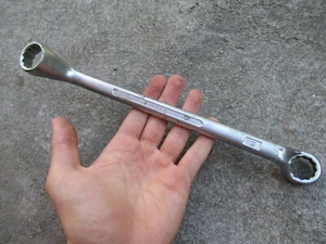 VTG OLD GERMAN WALTER 380 19/22MM SPANNER DOUBLE RING WRENCH TOOL KIT - Picture 1 of 7