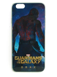 Drax iPhone 6 Fitted Silicone Case Protection Guardians Of The Galaxy Marvel New - Picture 1 of 2