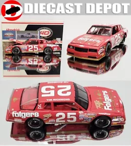 TIM RICHMOND 1986 FIRST WIN POCONO RACED VERSION FOLGERS 1/24 ACTION DIECAST - Picture 1 of 4