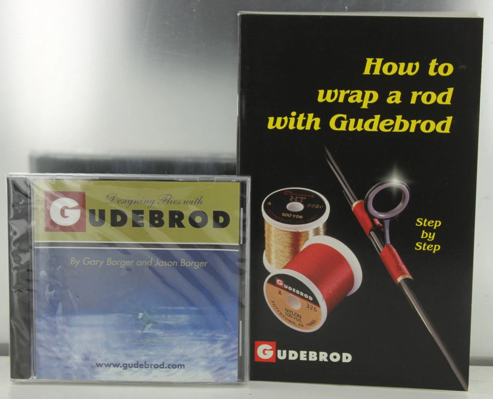 How to Wrap a Rod With Gudebrod Step by Step Guidebook 1997