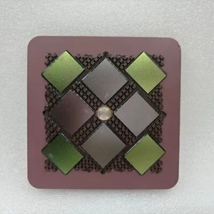 IBM MCM Power5 Large Glass Ceramic Cpu, more ornamental and collectible value - Picture 1 of 6