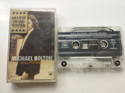 MICHAEL Bolton Soul Provider 1989 CBS 465343-4 Australia Press - Cinta Cassette - Image 1 of 4