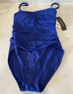 LA BLANCA ROYAL BLUE ONE PIECE LB2XX24 ONE PIECE ROYAL BLUE SIZE 6 NEW WITH TAGS - Picture 1 of 3