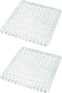 2x Addis Cushion Soft Anti-Slip Scratch Drainer Protector Kitchen Sink Mat CLEAR - Picture 1 of 1