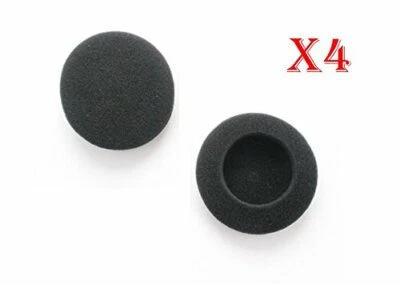 ZOTECH 4 Pairs Replacement 1.2''(30mm) Foam EarPad Cover for Senheiser Koss Sony Philip