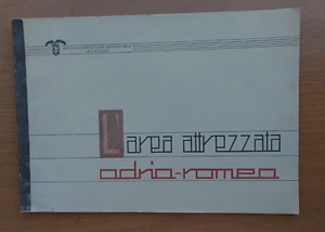 1972 AREA ATTREZZATA ADRIA ROMEA Polesine con 5 tavole - Foto 1 di 5