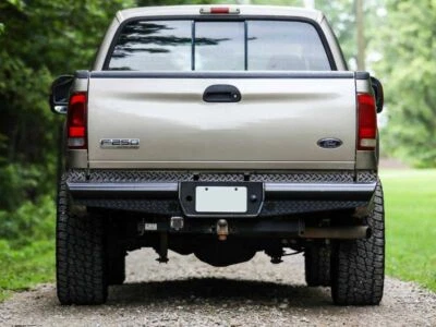 New Ranch Style Rear Bumper 99 - 16 Ford F250 F350 Super Duty  - Image 1 of 4