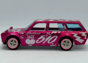 2024 HOT WHEELS PROTOTYPE TEST RUN PRODUCTION-HWNFTG 71 DATSUN WAGON 510 PINK - Picture 1 of 4