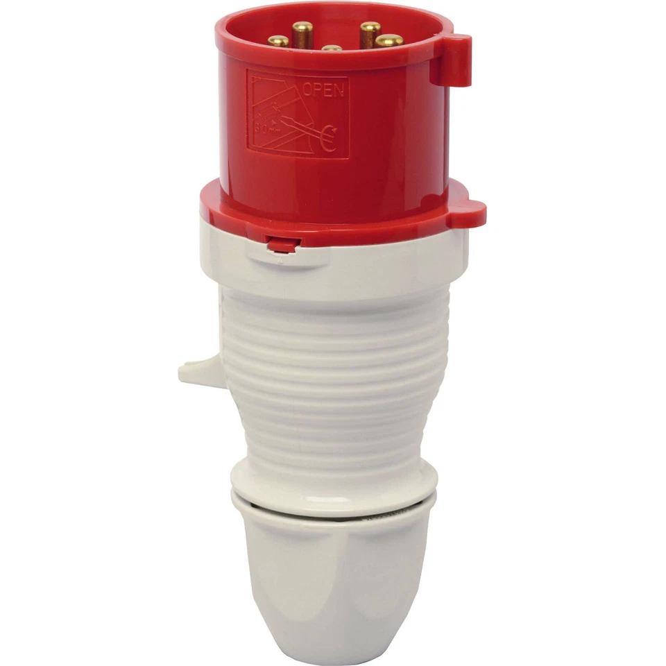 Walther Werke 230SL CEE Plug 32A 5P 400V Screwless External Cable Gland - Image 1 of 1